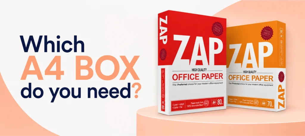 Which A4 box do you need