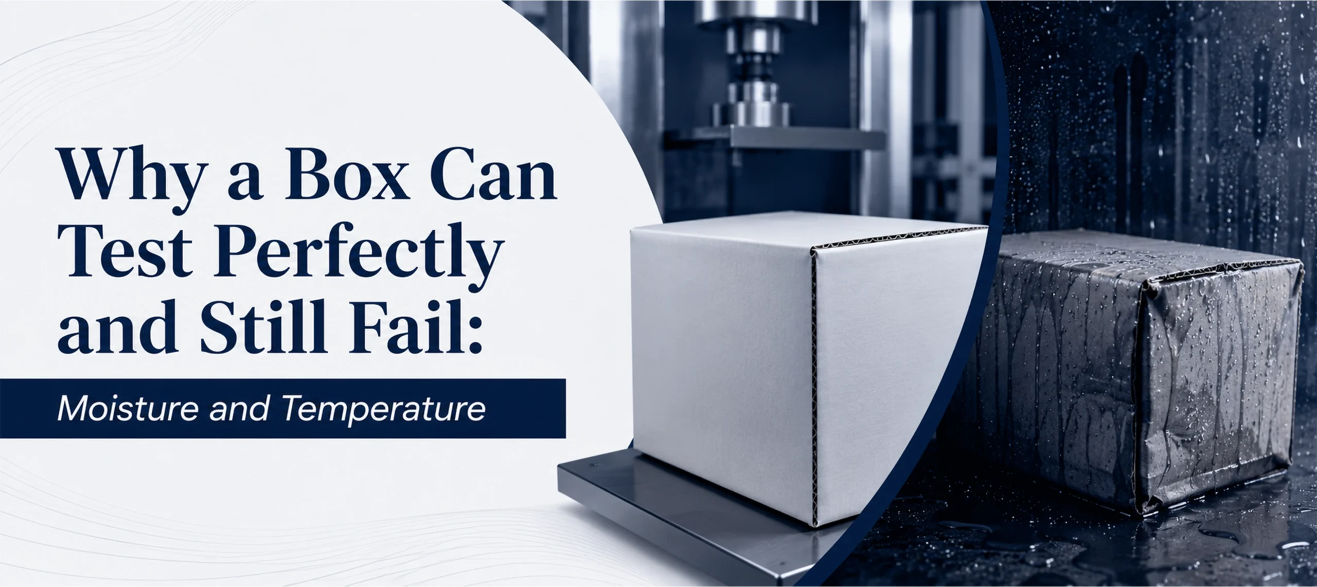 Why a box can test perfectly and still fail moisture and temperature