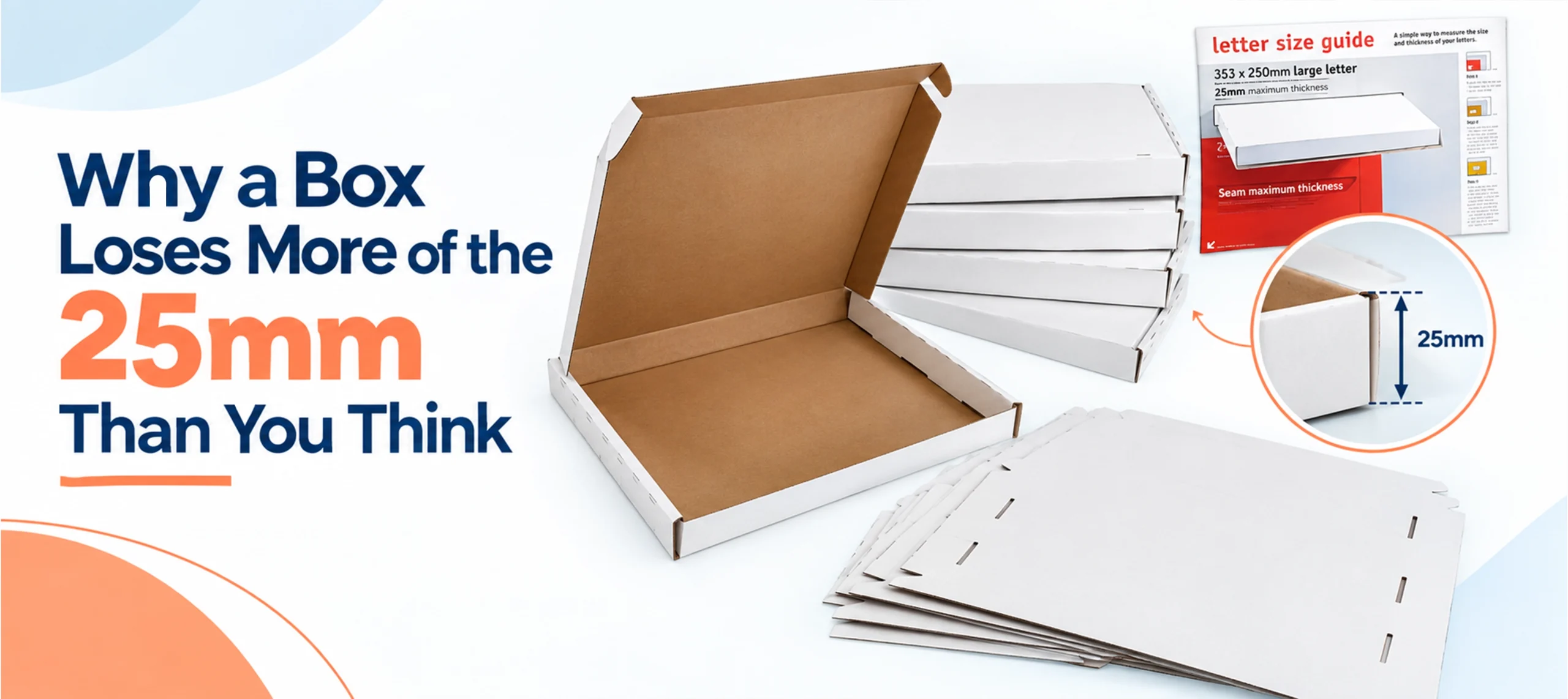Why a box loses more of the 25 mm than you think