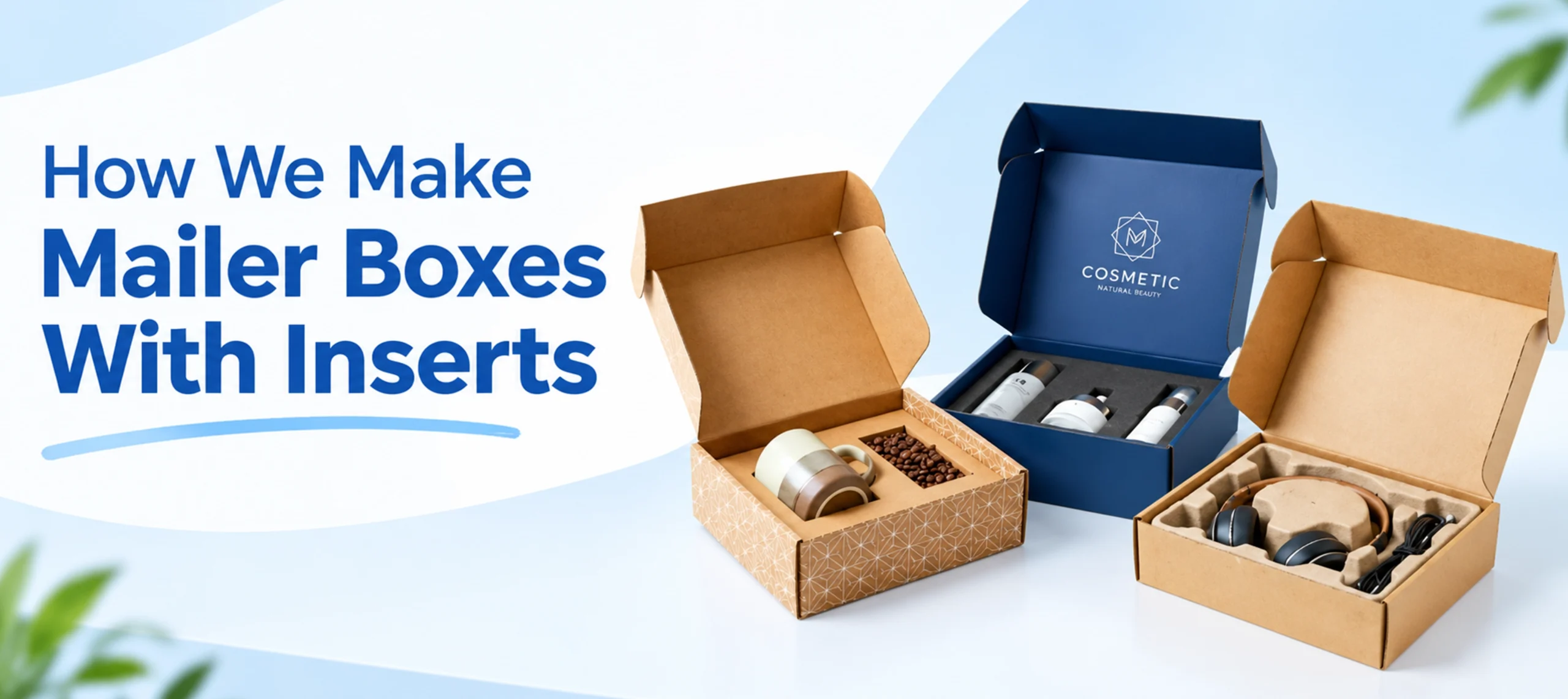 How we make mailer boxes with inserts