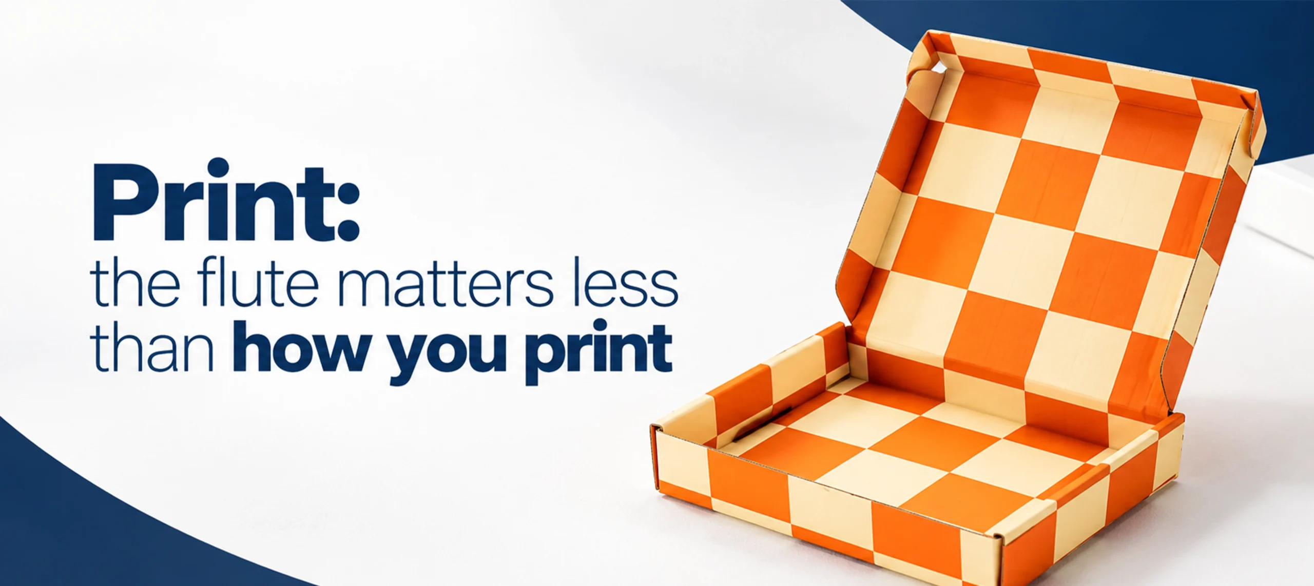 Print the flute matters less than how you print