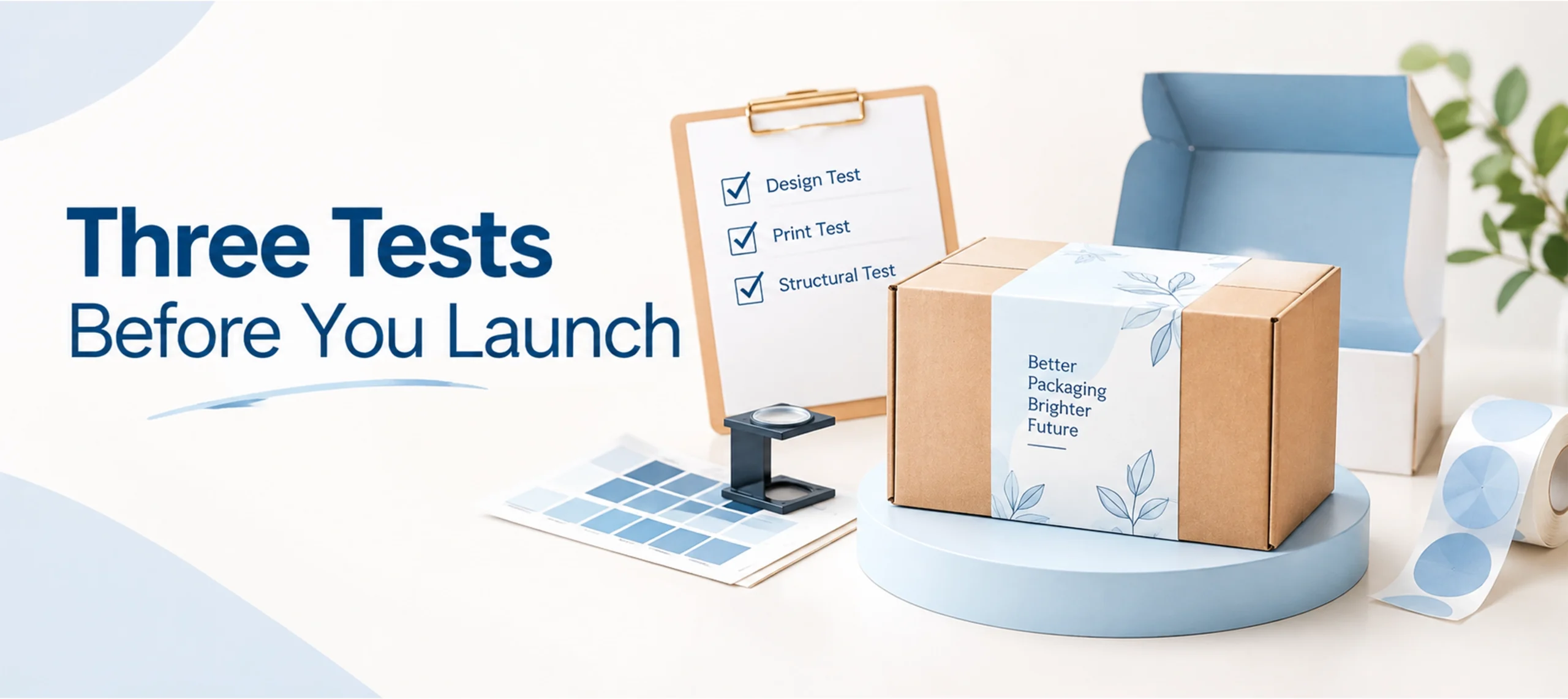 Three tests before you launch