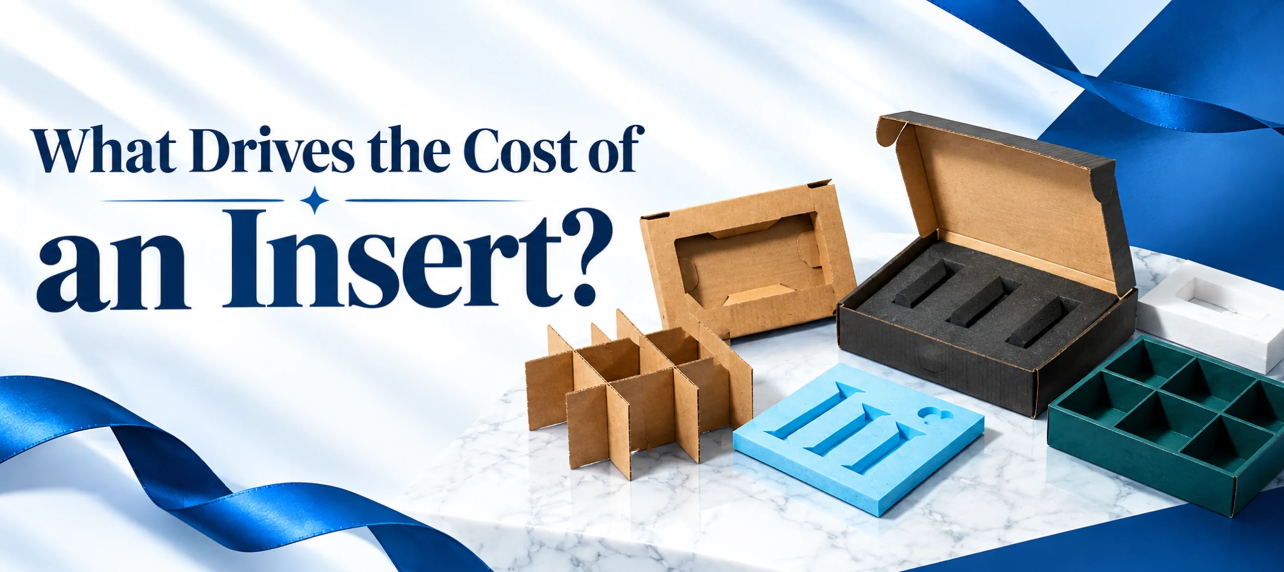 What drives the cost of an insert